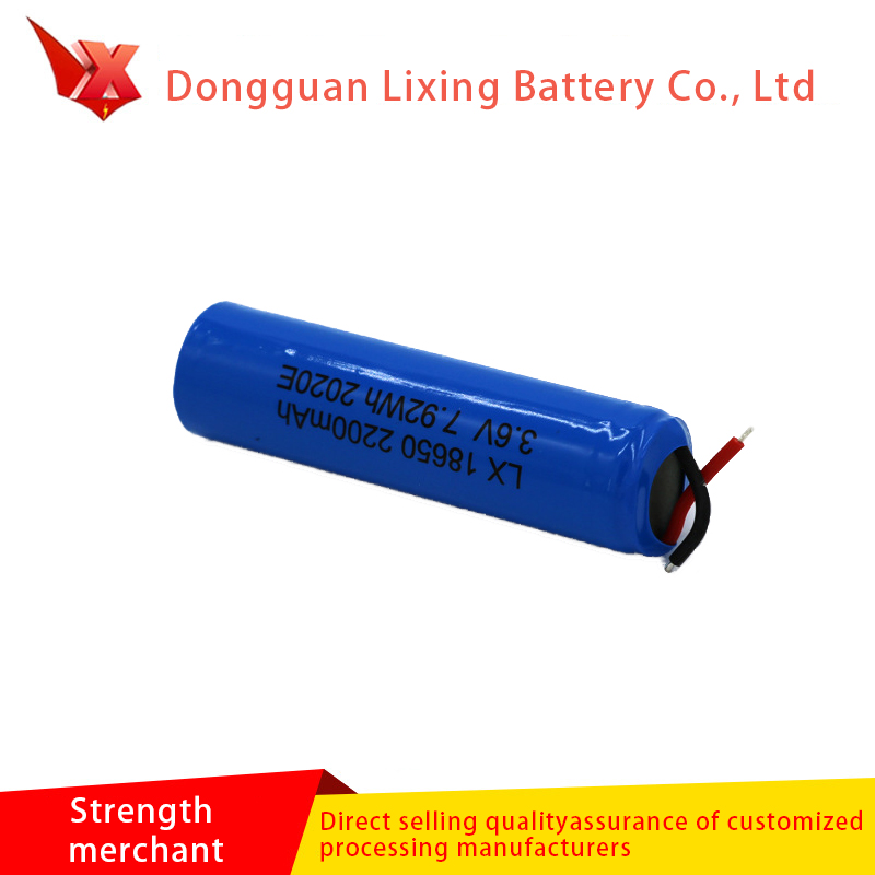 مبيعات المصنع 18650 ليثيوم 2200MAH بطارية السيارة الكهربائية 3.7V شحن الخلية الشمسية البطارية لديها شهادة UN38