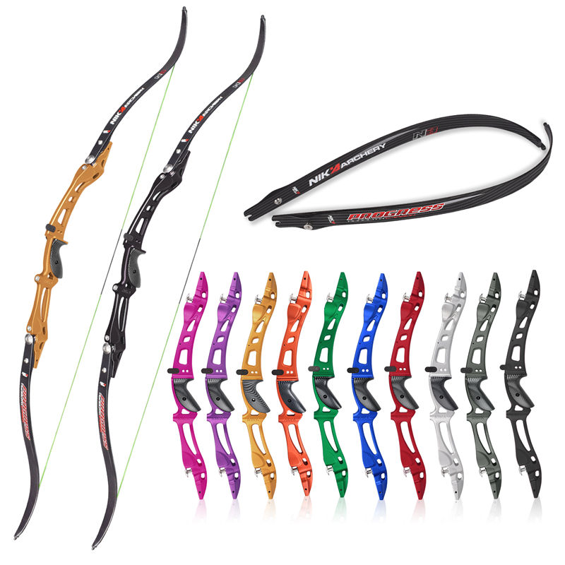 Nika Archery ET-8 RH ILF N3 أطراف الكربون 68 بوصة الرماية recurve القوس