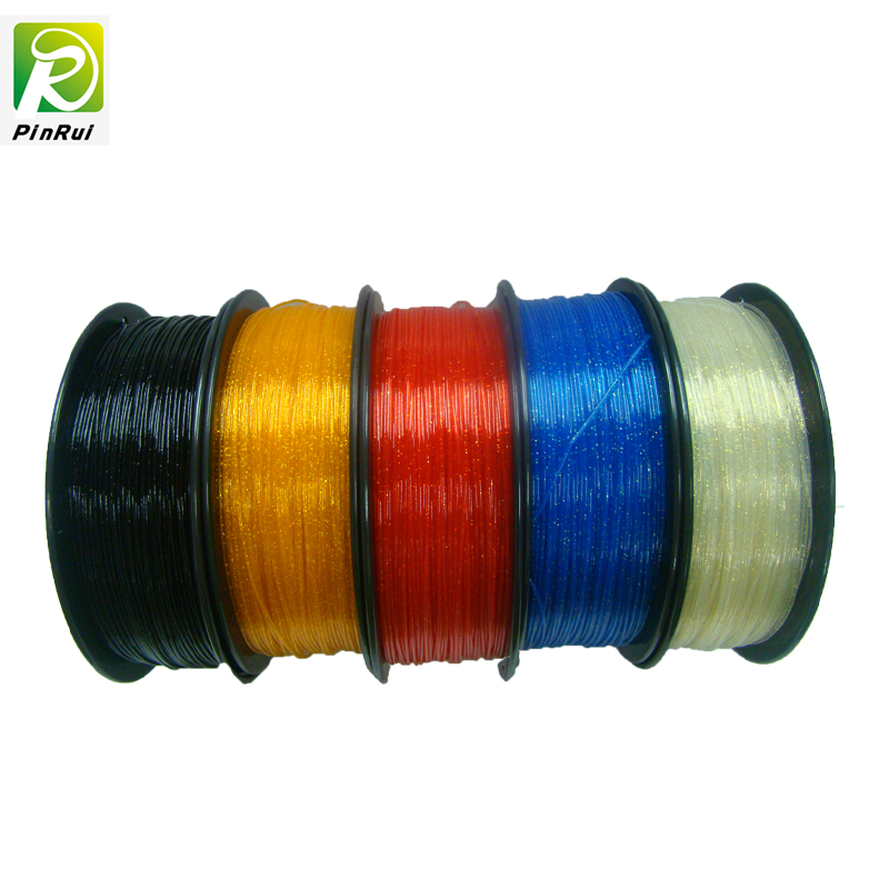 Pinrui طابعة 3D 1.75mm Pla ساطع خيوط بريق تألق للطابعة 3D