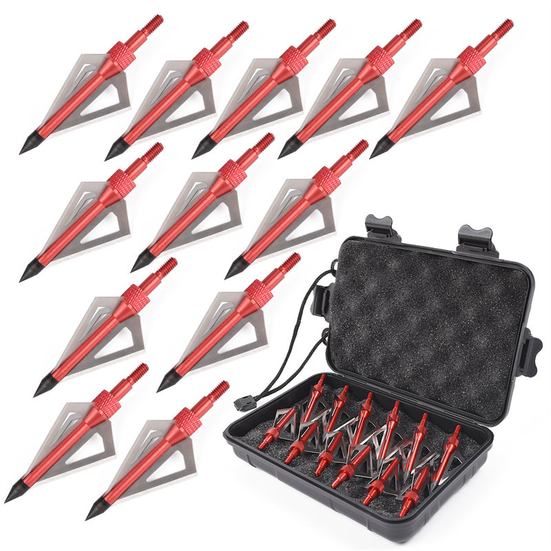 elongarrow 15B005 100grain broadhead arrow نصائح الصيد برغي arrow broadheads