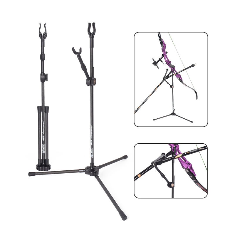 Elongarrow 3K Carbon Bowstand Bow Components for Archers