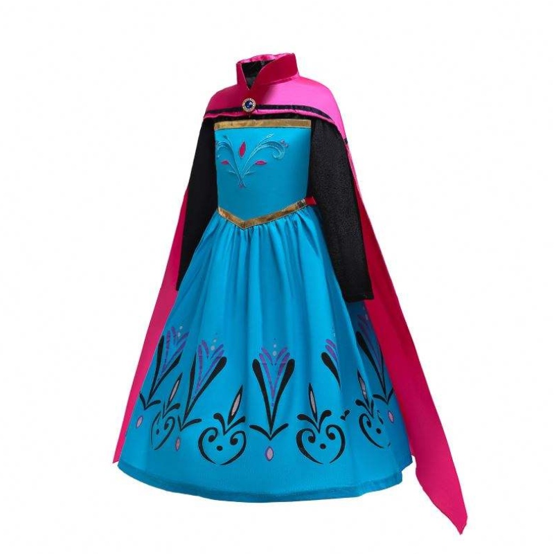 Baige Christmas Halloween Party Virts for Kids Princess Anna Elsa Cosplay Costume Baby Play Play Costume