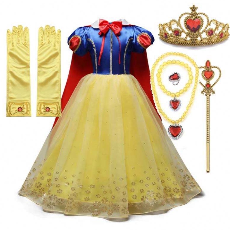 حفلة Cosplay Party Up 2-11y Little Girl Kids Princess Comple مع الملحقات DGHC-001