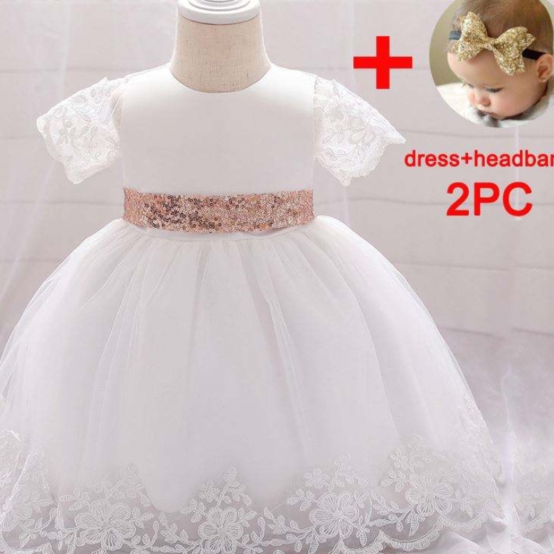 Baige Wholesale Children Girl Dress Conte Girl Line Gold Line Children Party L1926XZ
