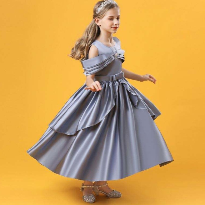 Baige Spring New Arrival Little Girls \\ 'Dresses Baby Frock Birthday Party Long Virt 2073