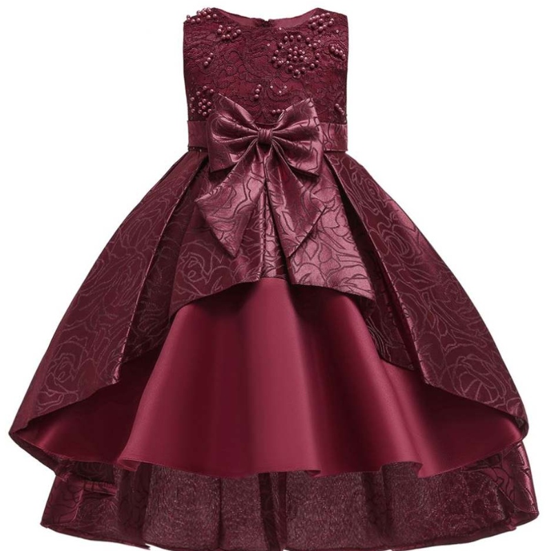 Baige 2020 Fashion Kids Dress Girl Summer Party Birthday Wedding Kid Party Dresses من 3 إلى 5 سنوات الفتاة الفتاة T5176