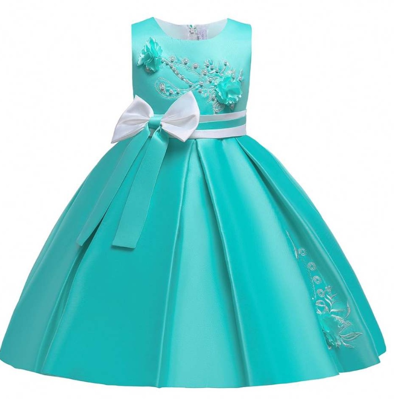 Baige Kids Girl Dress Cotton Bridal Wedding Dress Dresses For Girls