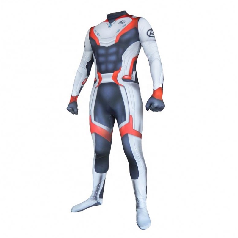 Ecoparty New Style Avenger 4 endgame Quantum Realm Cool Superhero Cosplay Zentai Bodysuit beldsuits للرجال البالغين الأزياء