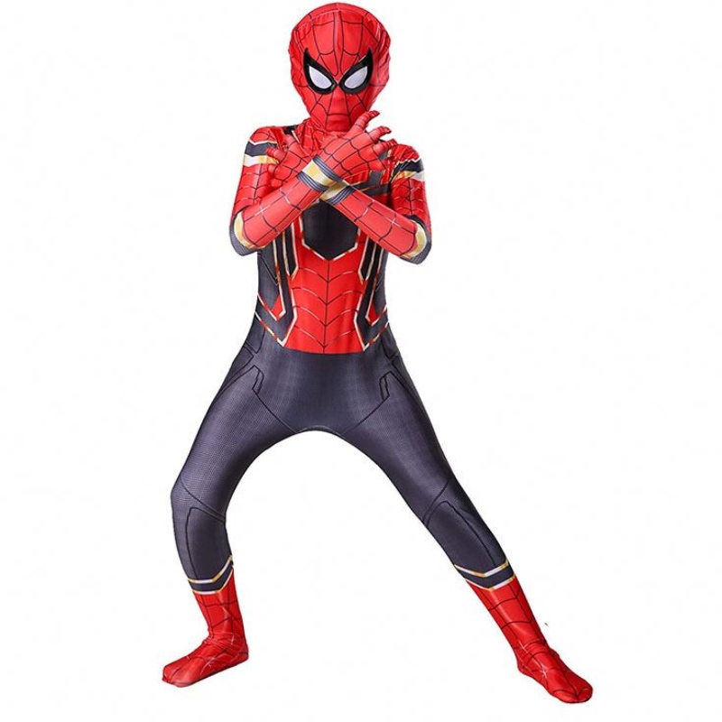 تلفزيون&cosplay costume Zentai Spiderman Superero Bodysuit Suit Suit for Kids Custom Made