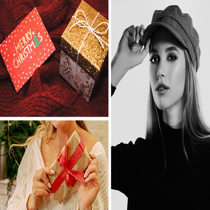 نساء القبعات القبعة Newsboy Hat الفرنسية Cap Classic Autumn Spring Winter Hats