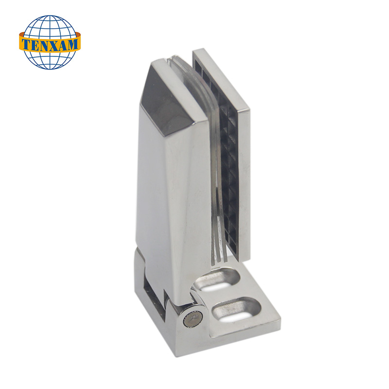 حافة واحدة 90 درجة الزجاج المشبك