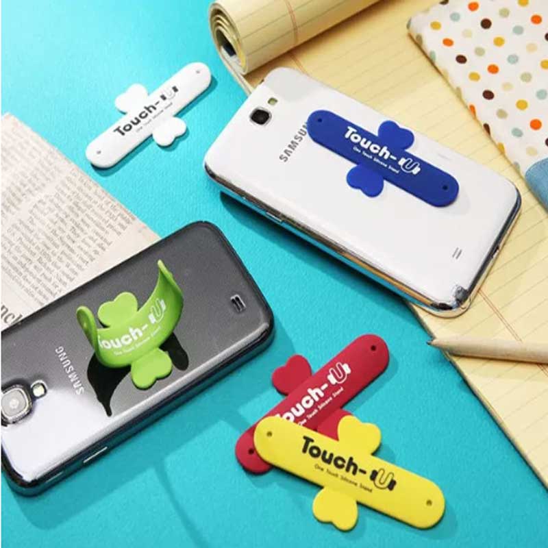 هاتف جيد الجودة u شكل Silicone Smart Phone حامل الهاتف الشخصي حامل Silicone Slap حامل