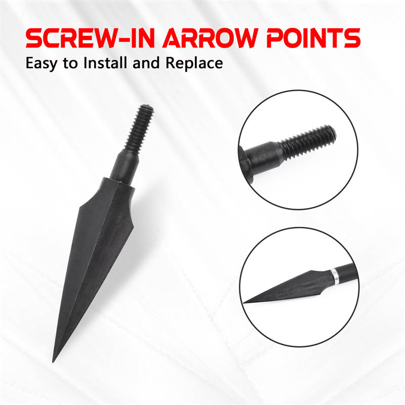 ELONGARROW 125TRAWARKEREASHERHEAD BROADHEAD لسهم الكربون