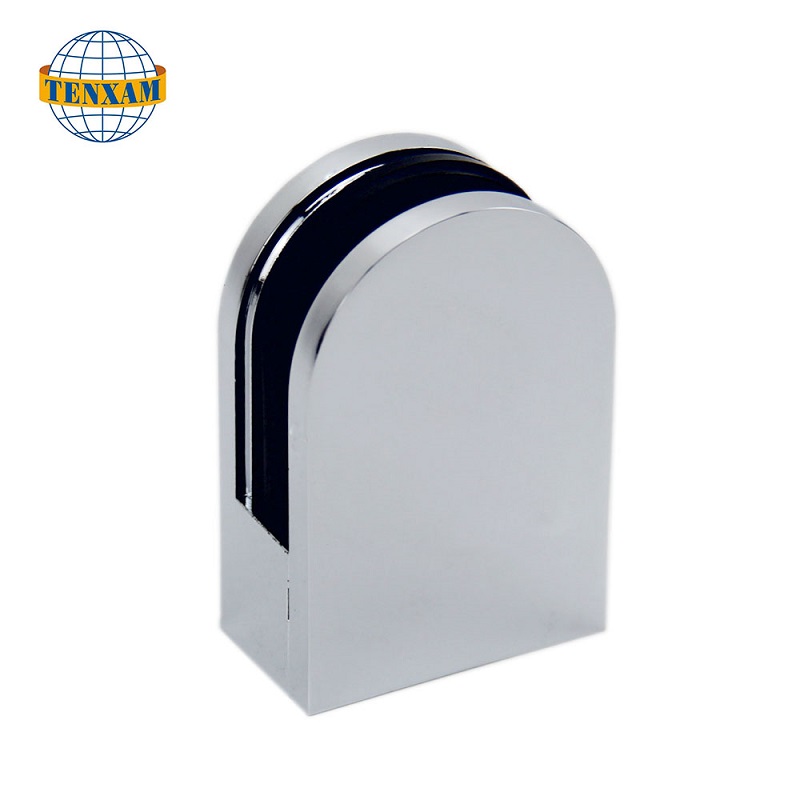 البيع الساخن من الفولاذ المقاوم للصدأ الحمام الزجاجي المشبك الزجاجية سورس إكسسوارات الزجاج المشبك حديدي الزجاج