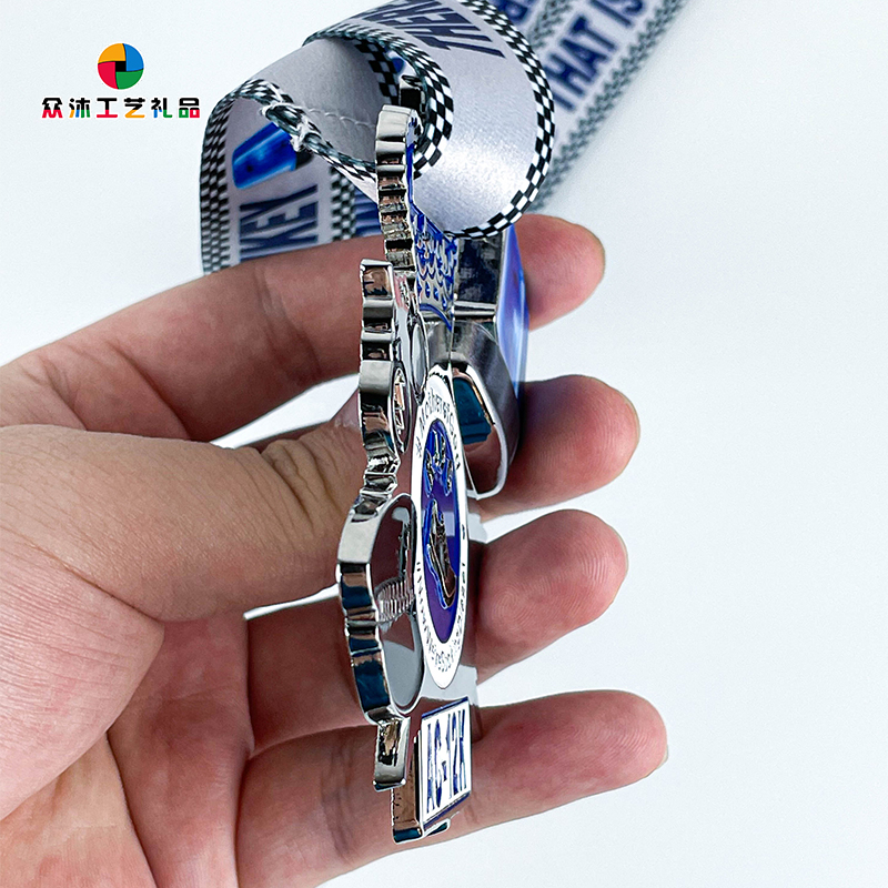 تصميم فريد من نوعه LED LED Sport Medallion Metal 3D Medals for Souvenir