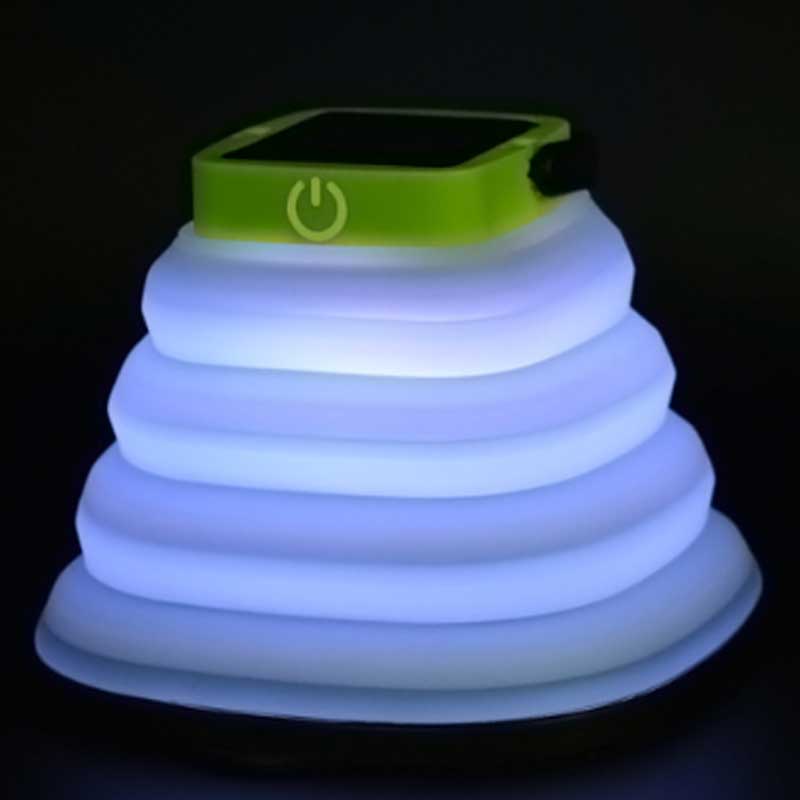 LED Camping Light Solar Solar Recargable Lantern Energy توفير فوانيس شمسية ناعمة LED LED Bubble Light