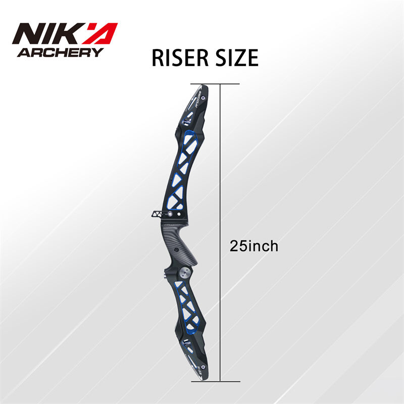 210080-10 25inches أسود&blue اللون ilf Recurve Bow Riser