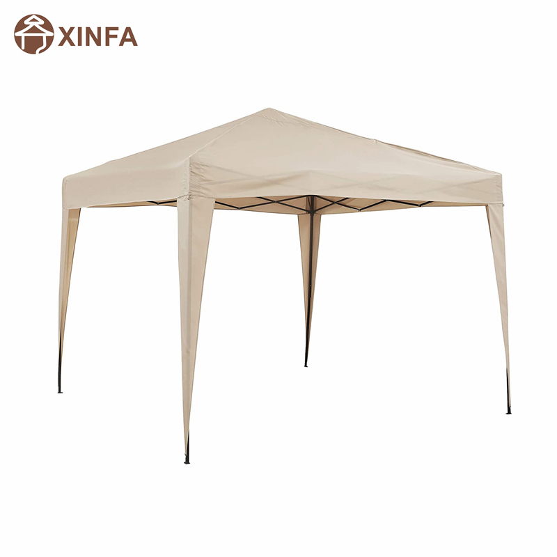 Crosley Furniture Hampton Gazebo في الهواء الطلق ، 10 \\ 'x 10 \\' - تان