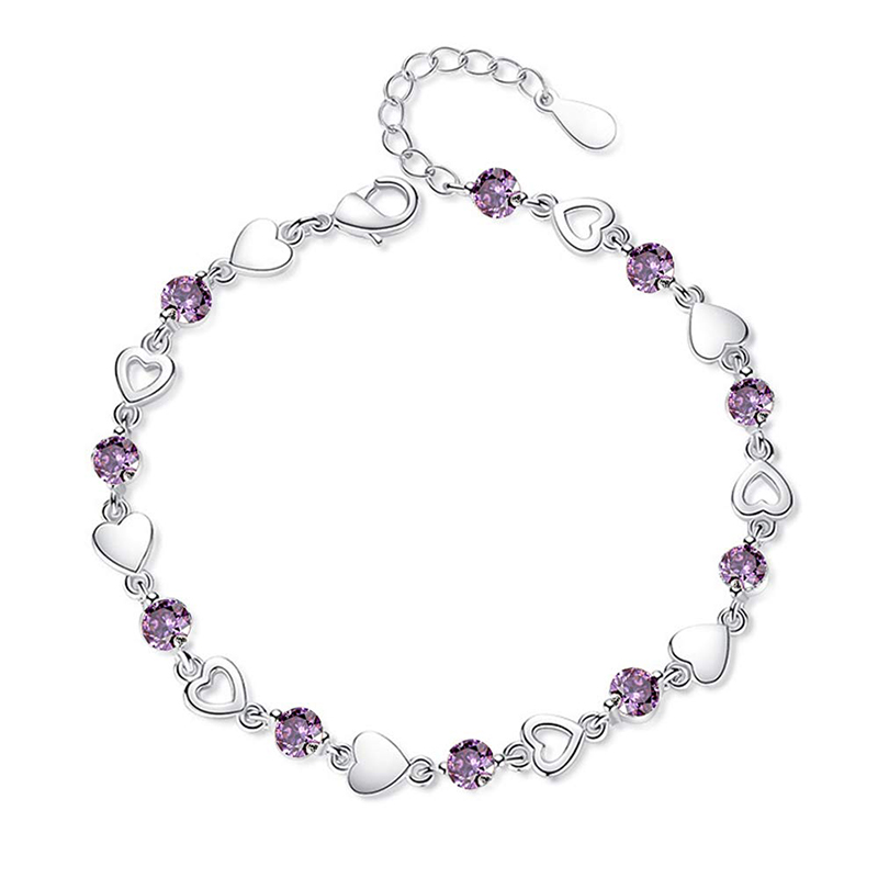 Hongde الحب القلب سحر سلسلة سوار الإسورة Bracelace