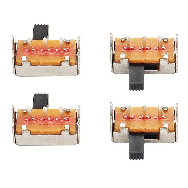 Slide Switch SK12F14-اسحب المفتاح الأفقي ، جانب مصباح السقف-سحب مفتاح الشريحة ، واحد-الصف 3-دبوس مفتاح الشريحة العمودية